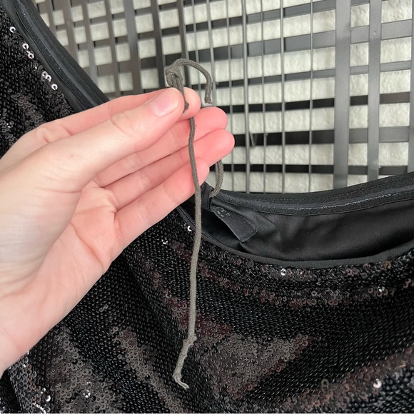 All saints Daphne sequin bodysuit - Picture 8 of 12